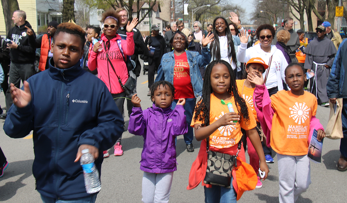Marching For Peace in Englewood